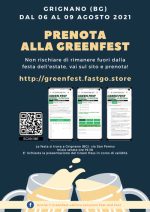 Prenotazione sagre - Green Fest 2021